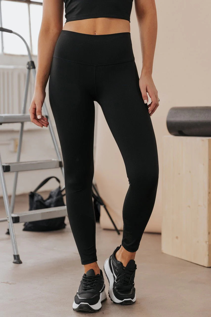Black High-Rise Leggings | Magnolia Boutique | Magnolia Boutique