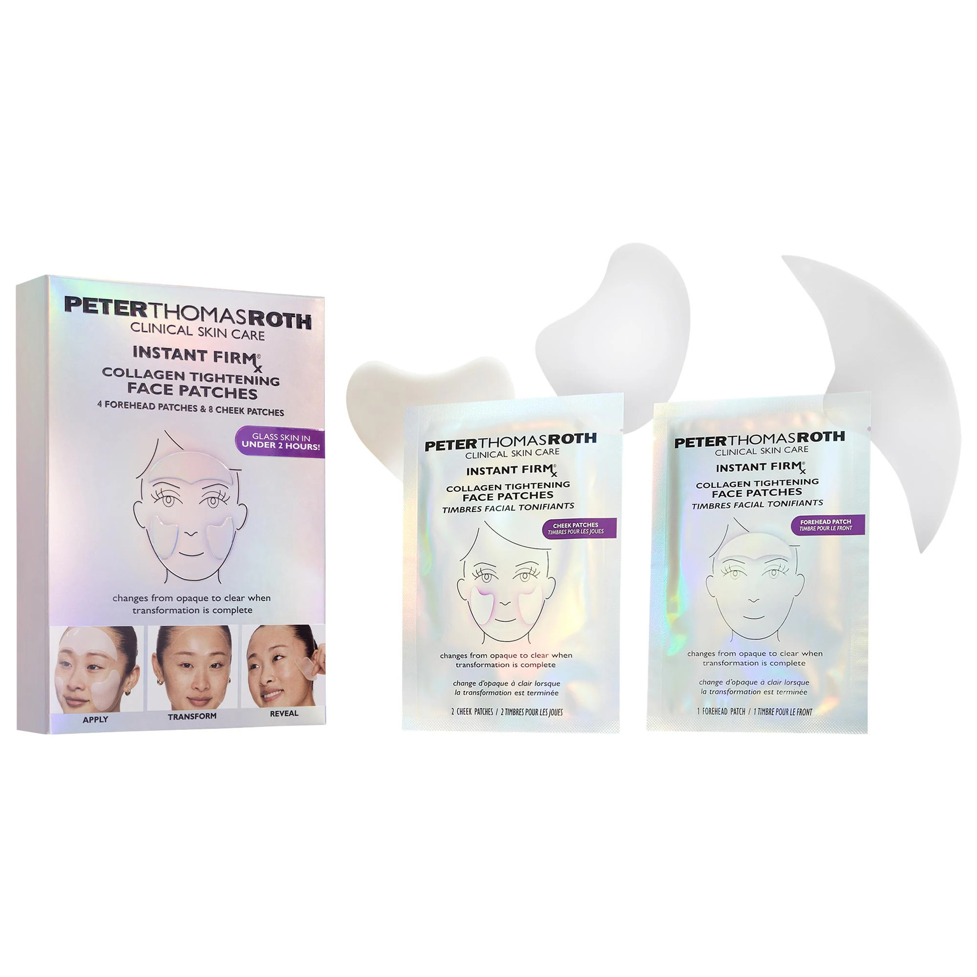 Peter Thomas Roth Instant FIRMx​ Collagen Tightening Face Patches for Firming and Anti-Aging 12 patches/4 full face treatments | Sephora (US)