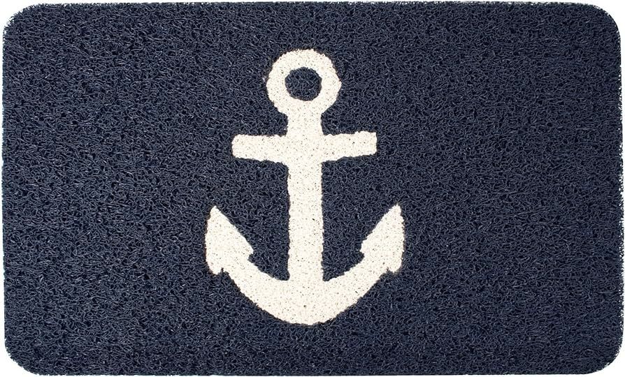 Kikkerland Anchor Doormat, 30 by 18-Inch | Amazon (US)