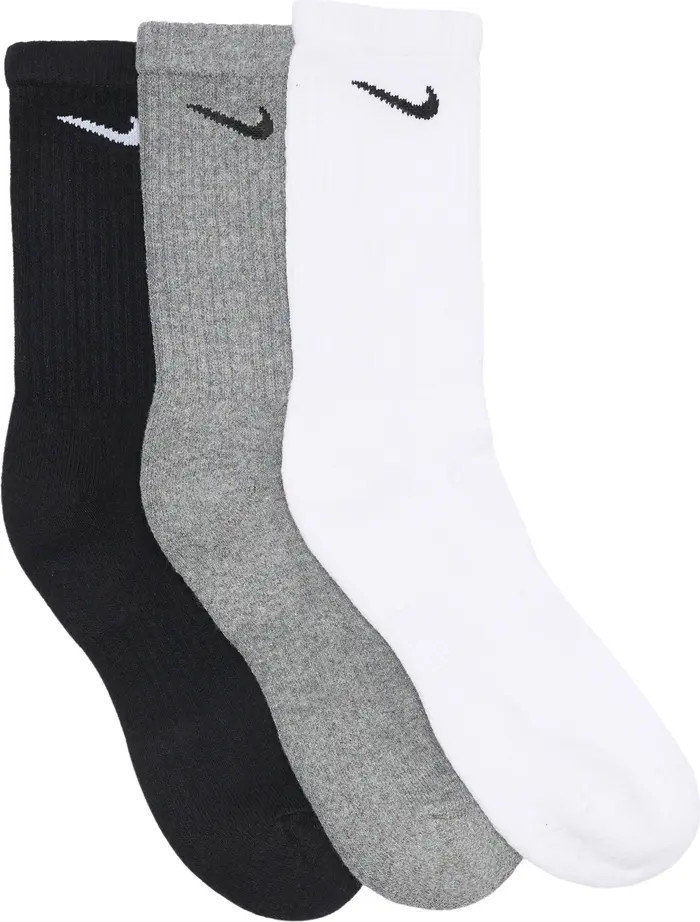 Everyday Cushioned Training Crew Socks - Pack of 3 | Nordstrom Rack