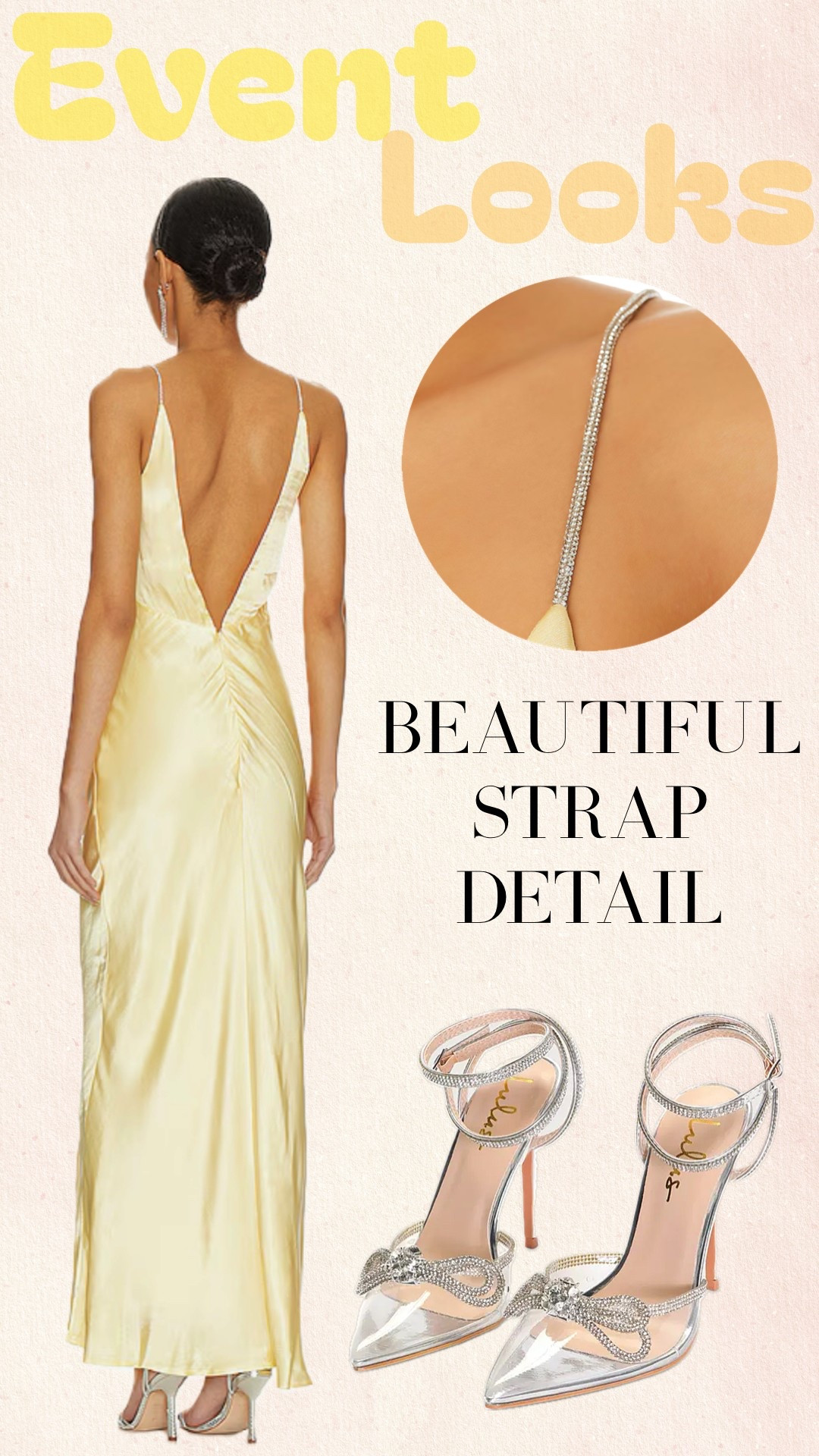 Butter Yellow Slip Dress with back V and diamond strap details🤩✨
$140 find!
It’s giving Andi’s dress in How to lose a guy in 10 days 💛 
Event Gowns 
What to wear to a Special Event 
Midsize styles 
Long Dress with gorgeous details 
All eyes on you looks ✨⚡️💕

#LTKMidsize #LTKParties #LTKStyleTip