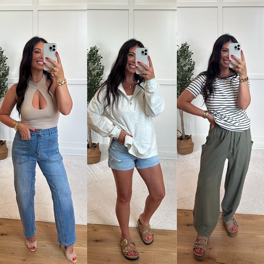 If you're building a wardrobe you'll actually wear... start here! 🙌 These are the pieces I keep reaching for because they're cute, comfy, and so easy to mix and match.

#LTKootd #LTKstorytime #LTKgrwm