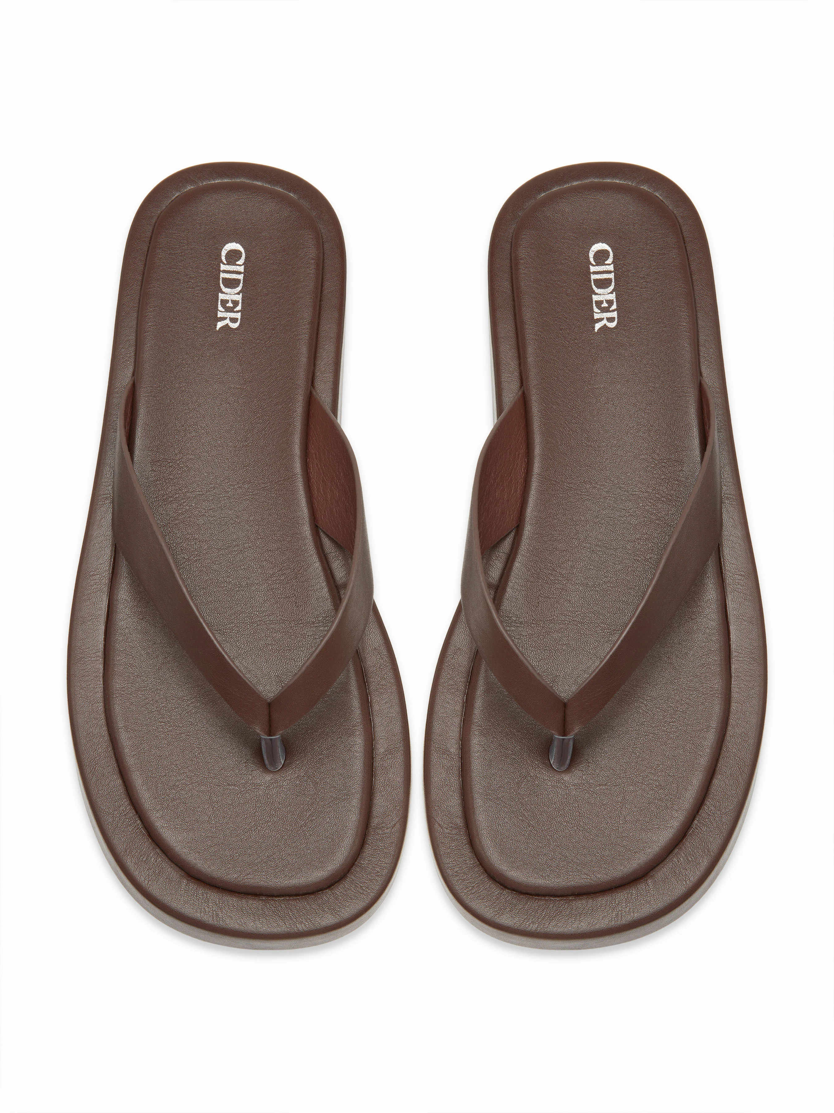 PLATFORM FLIP-FLOP SLIPPERS | Cider