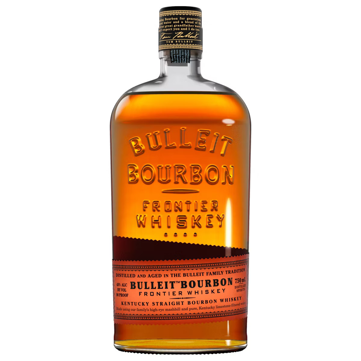 Bulleit Bourbon Frontier Whiskey - 750ml Bottle | Target