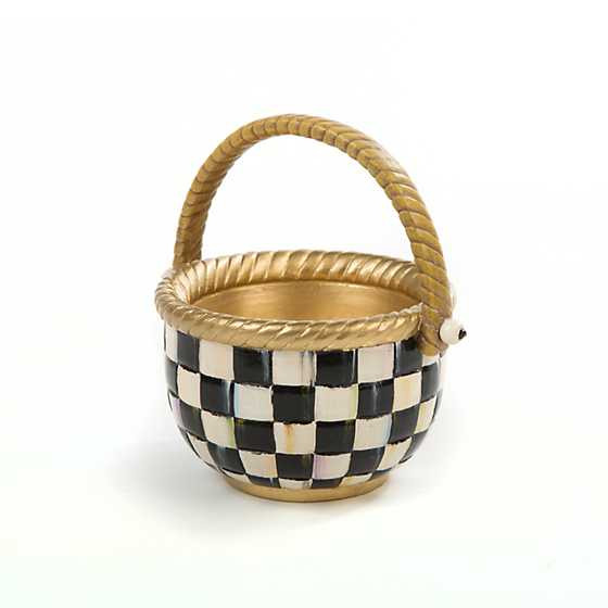 Courtly Check Small Basket | MacKenzie-Childs