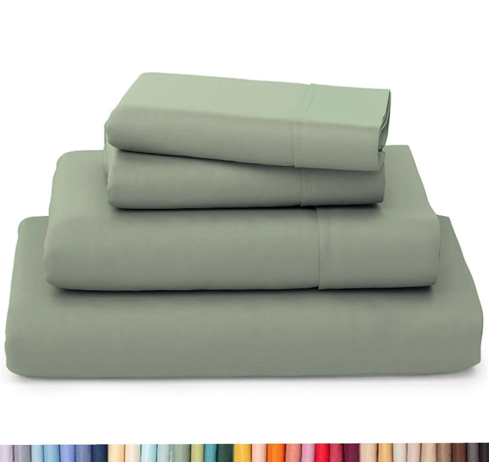 Ultra Soft Bamboo Sheet Set - 4 Pc Set - Wrinkle Resistant - Cooling Sheets with Deep Pockets | Wayfair North America