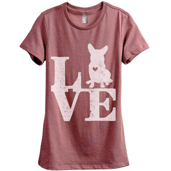 LOVE Corgi Dog | Thread Tank