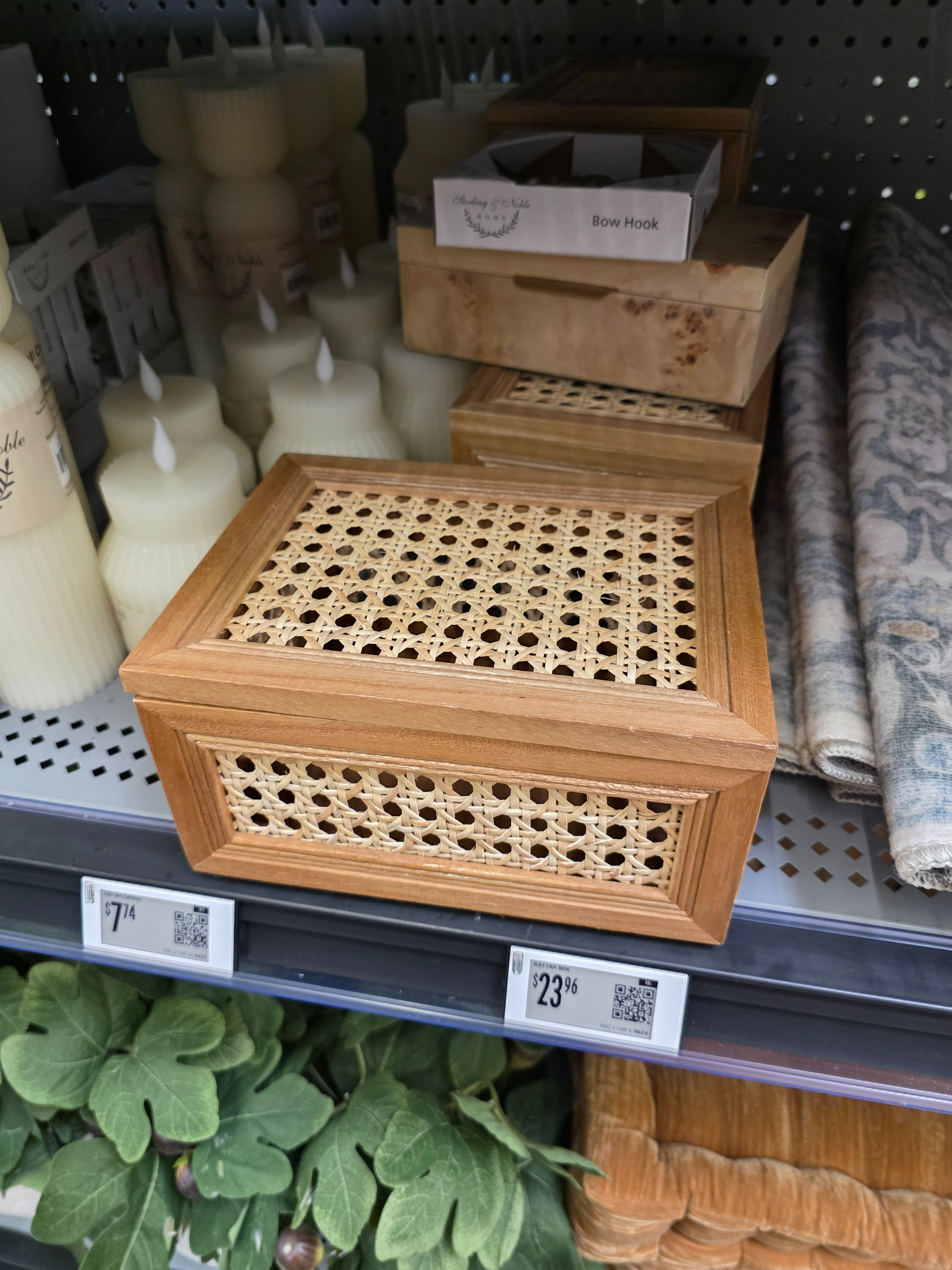 Decorative storage that actually looks good 🤎 This woven rattan and wood box is perfect for hiding small clutter while adding warmth and texture to shelves, coffee tables, or countertops. A simple way to keep things organized and still feel styled. #walmartfinds #storage 

 #LTKHome