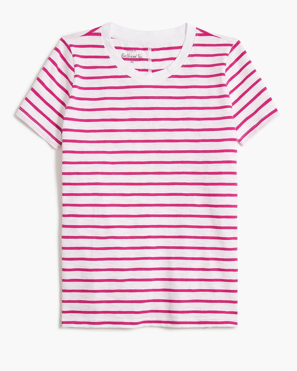 Striped girlfriend crewneck tee | J.Crew Factory