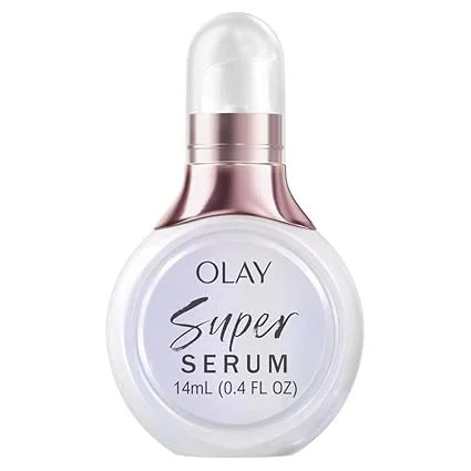 (2 pack) Olay Super Serum 5-in-1 Skin Enhancing Face Serum 1.0 oz For Brightening Dull or Dry Skin | Walmart (US)