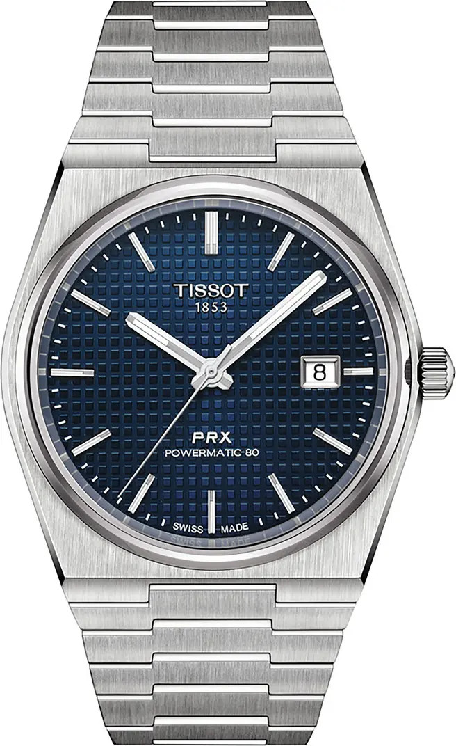 Tissot PRX Powermatic 80 Bracelet Watch, 40mm | Nordstrom | Nordstrom