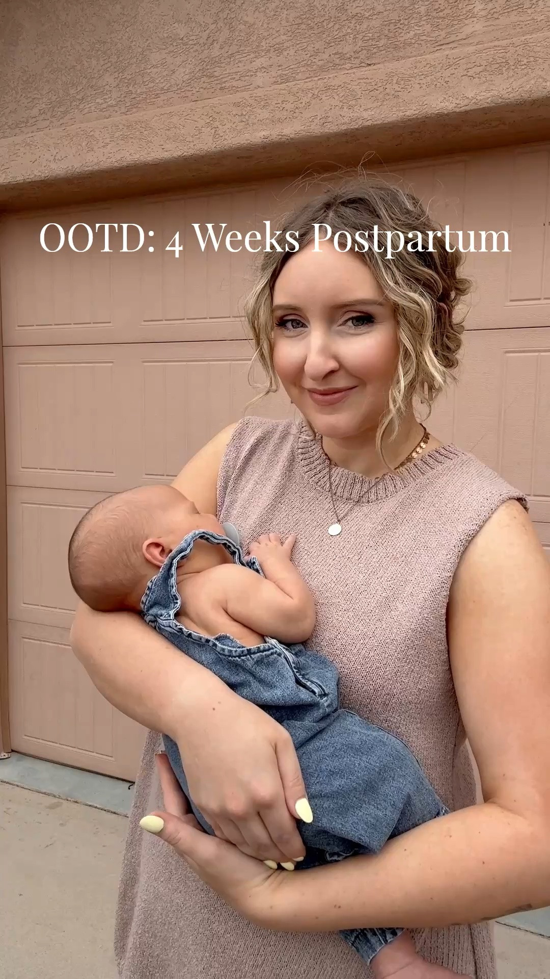 4 weeks postpartum, holding my newborn in the @amazon outfit I wore home from the hospital  say SHOP for links 🤍

I still have plenty of pregnancy weight to lose, but this set has been one of my favorite things to wear because it fits so well through all the changes. Comfy now, flattering now, and I know it’ll still fit great later too.

this little Free People dupe is a must postpartum 👏

#postpartumstyle #newbornmom #momstyle #freepeopledupe #postpartumjourney

#LTKgrwm #LTKmomlife #LTKootd