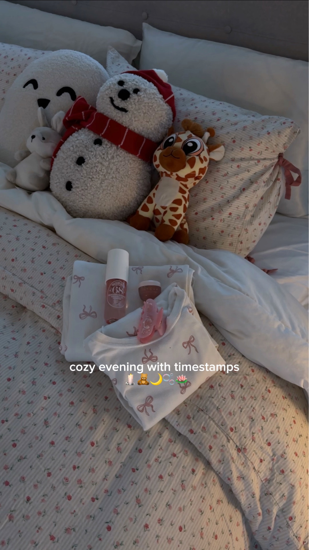 Cozy Evening With Timestamps 🕯️🧸🌙🫧🪷 

#LTKFindsUnder50 #LTKBeauty #LTKFindsUnder100
