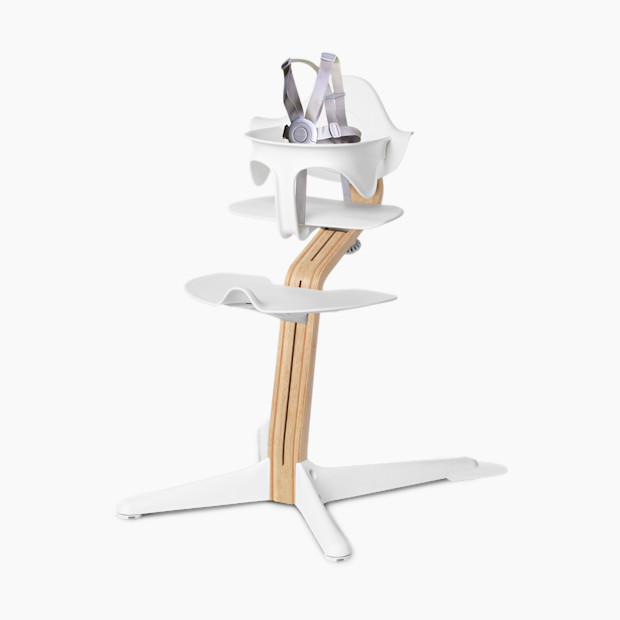 Nomi High Chair in White Oak | Babylist