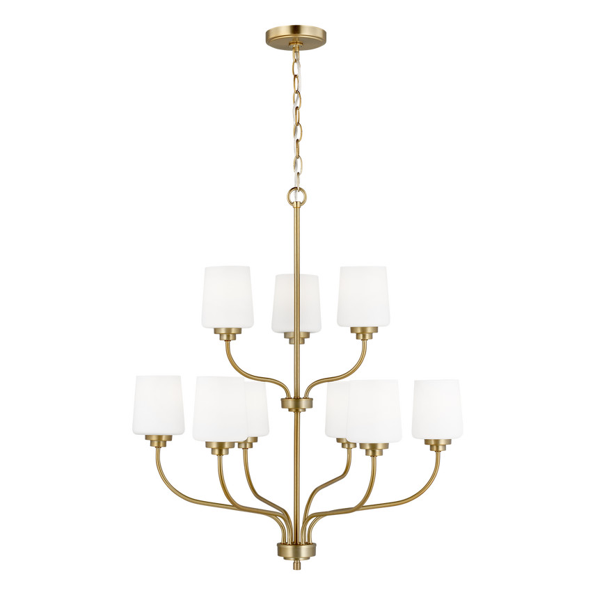 Windom Nine Light Chandelier | Visual Comfort