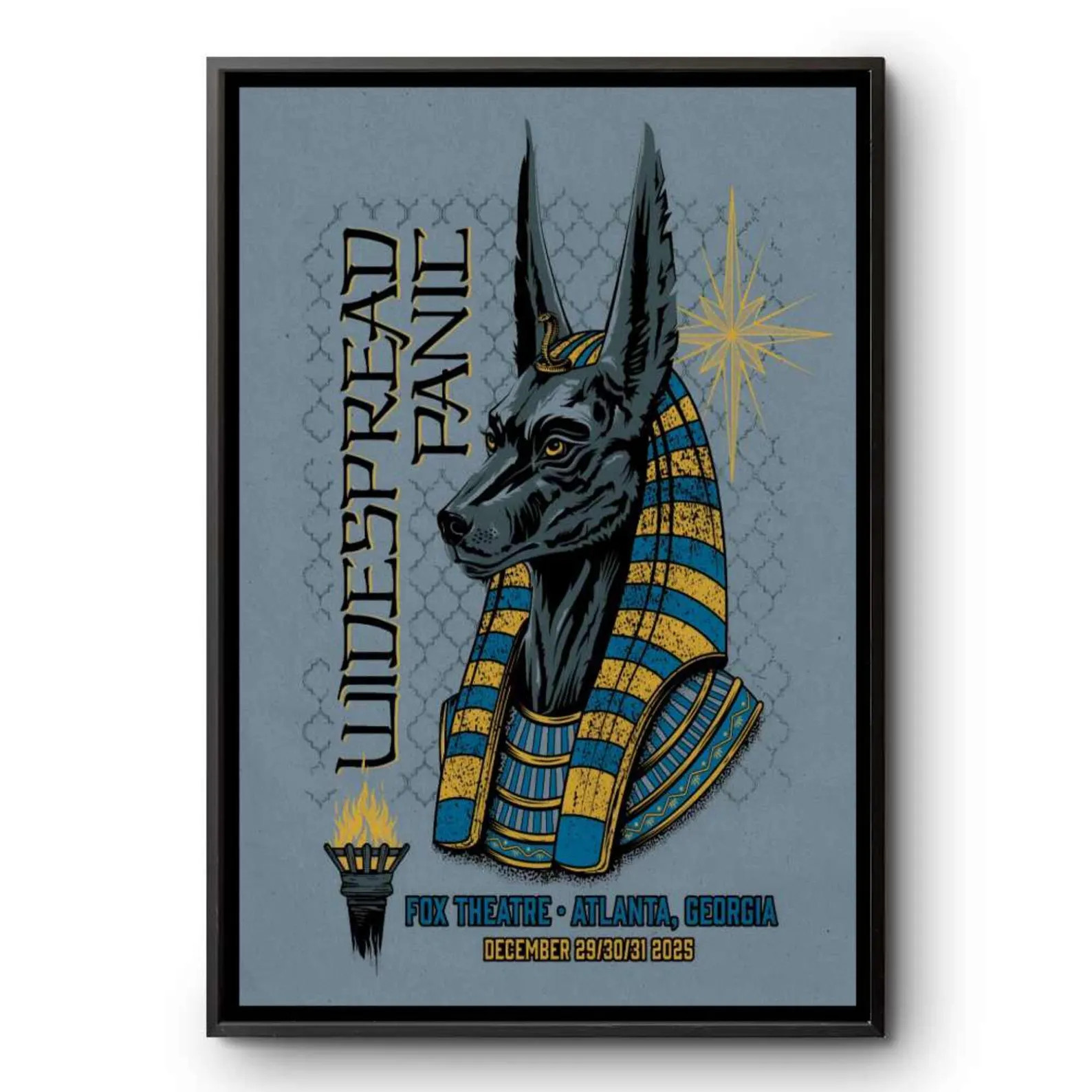 Widespread Panic Dec 29-31 2025 In Atlanta GA Poster | Etsy (Global)