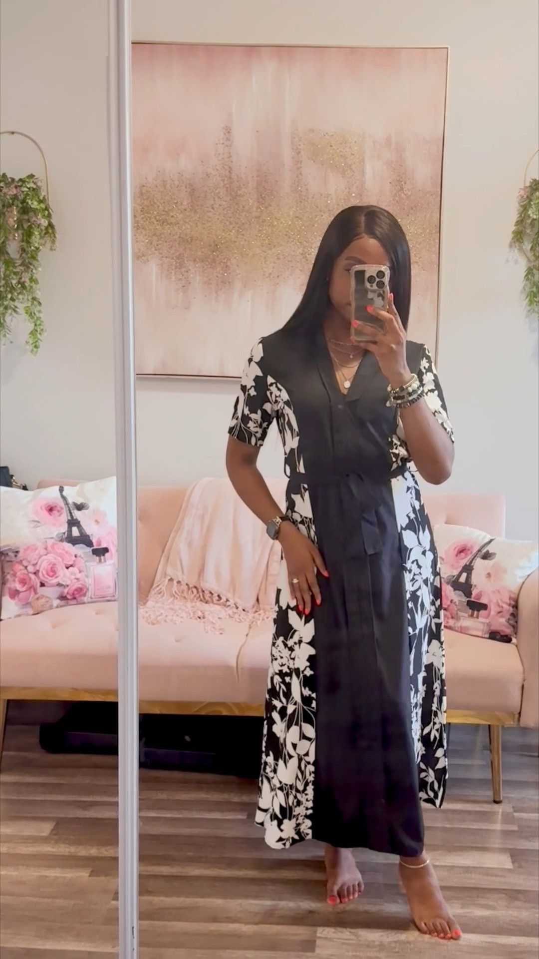 When effortless meets elegant—this floral dress is giving major spring vibes! The tie-waist detail snatches the waist just right and the flowy fit makes it both comfy and chic. Perfect for daytime dates, events or work.

Size = Small 

Find this look + more affordable finds on my LTK!

#LTKSpringLooks #FloralFashion #ChicAndAffordable #LTKUnder100 #WeekendStyle #StyleInspo #SpringWardrobe #OutfitGoals #WomensStyleGuide #SpringFitCheck

#LTKFindsUnder50 #LTKStyleTip #LTKWorkwear