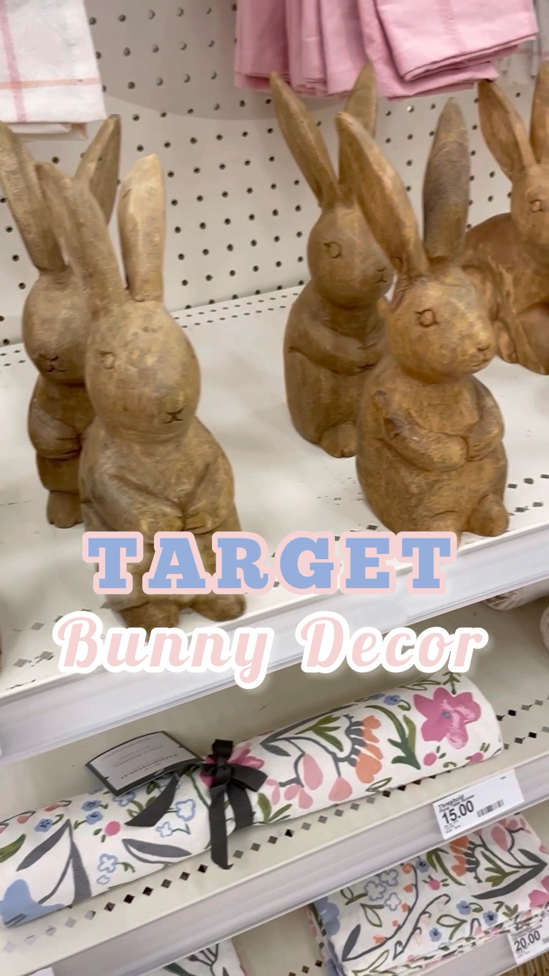 Which Bunny is more your style?

I have both the ceramic and woven versions from last year so I can’t choose. Prices range from $10-$20, find them linked ➡️ @theirhomeforless 

•

•
#targetfinds #targetrun #targetstyle #targetdollarspot #bullseyesplayground #dollartree #kitchenorganization #aesthetic #targetdoesitagain #shelfstyling #reels #reelsinstagram #targetclearance #tiktok #floatingshelves #studiomcgeetarget #newattarget #viralreels #kitchen #budgetdecor #pinkdecor #hearthandhandwithmagnolia #easter #easterdecor #springdecor #plants

#LTKSeasonal #LTKhome #LTKFind