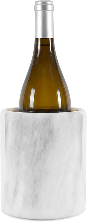 Radicaln Marble Wine Chiller 6.5" White Handmade Insulated Cooler For Champagne, Ideal Valentine ... | Amazon (US)