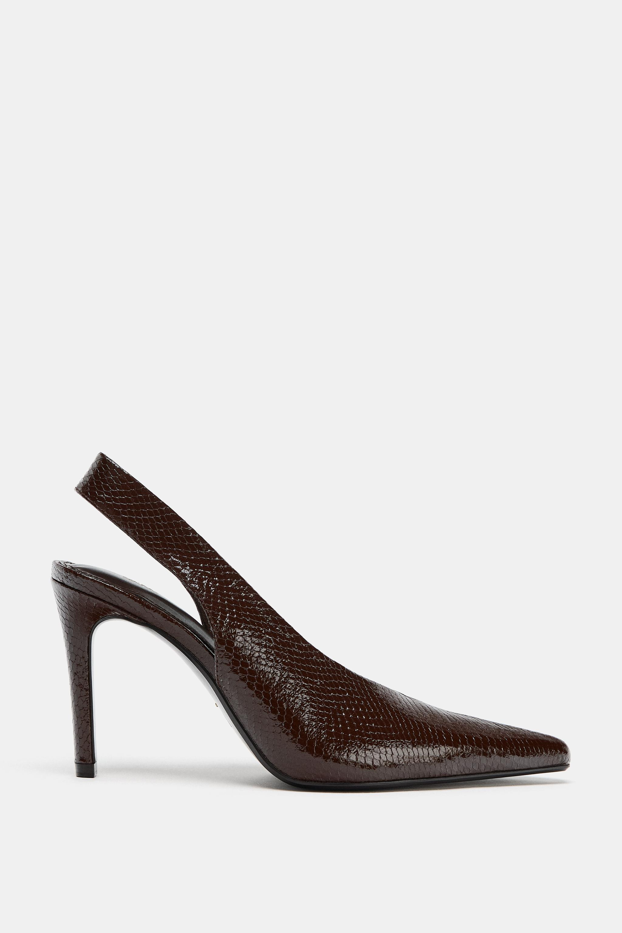 ABSATZSCHUH MIT ANIMALPRINT-PRÄGUNG | Zara DE