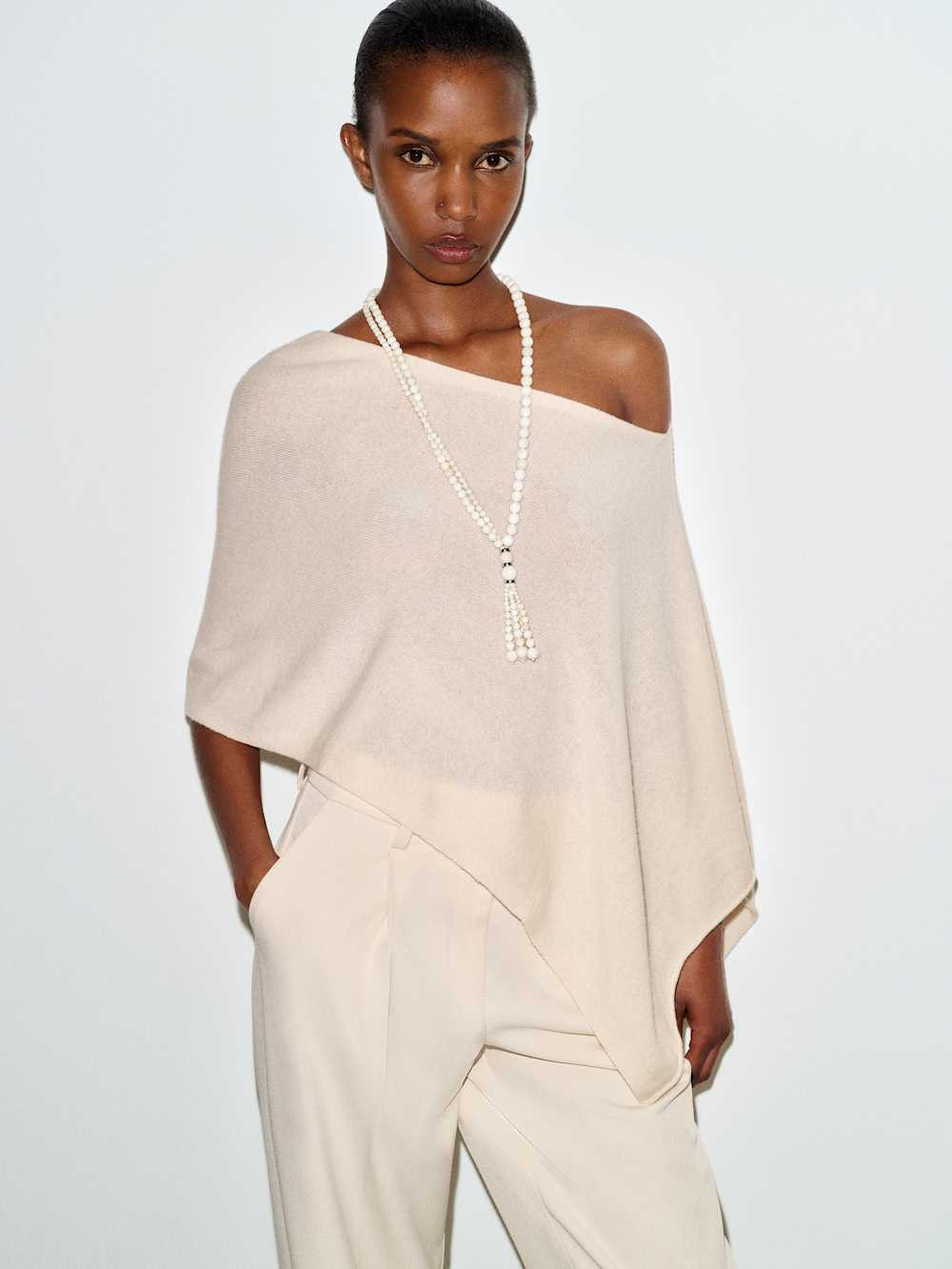 Alden Cashmere Poncho | Reformation (Global)