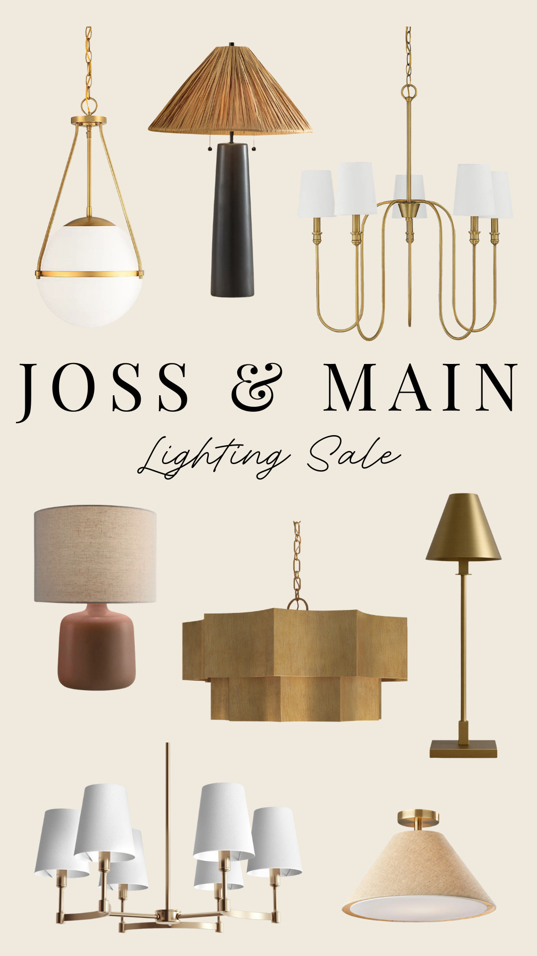 Up to 60% off these lighting finds from Joss and Main!

home decor, interior design #JossandMain #Wayfair 

 #LTKHome #LTKSaleAlert