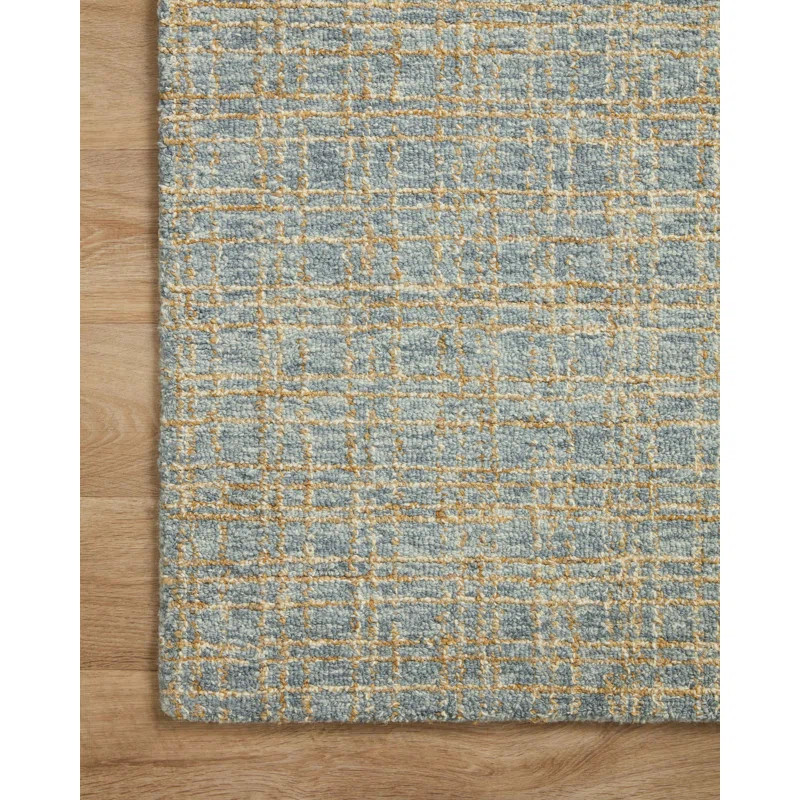 Chris Loves Julia x Loloi Polly Checkered Antique/Mist Area Rug | Wayfair North America
