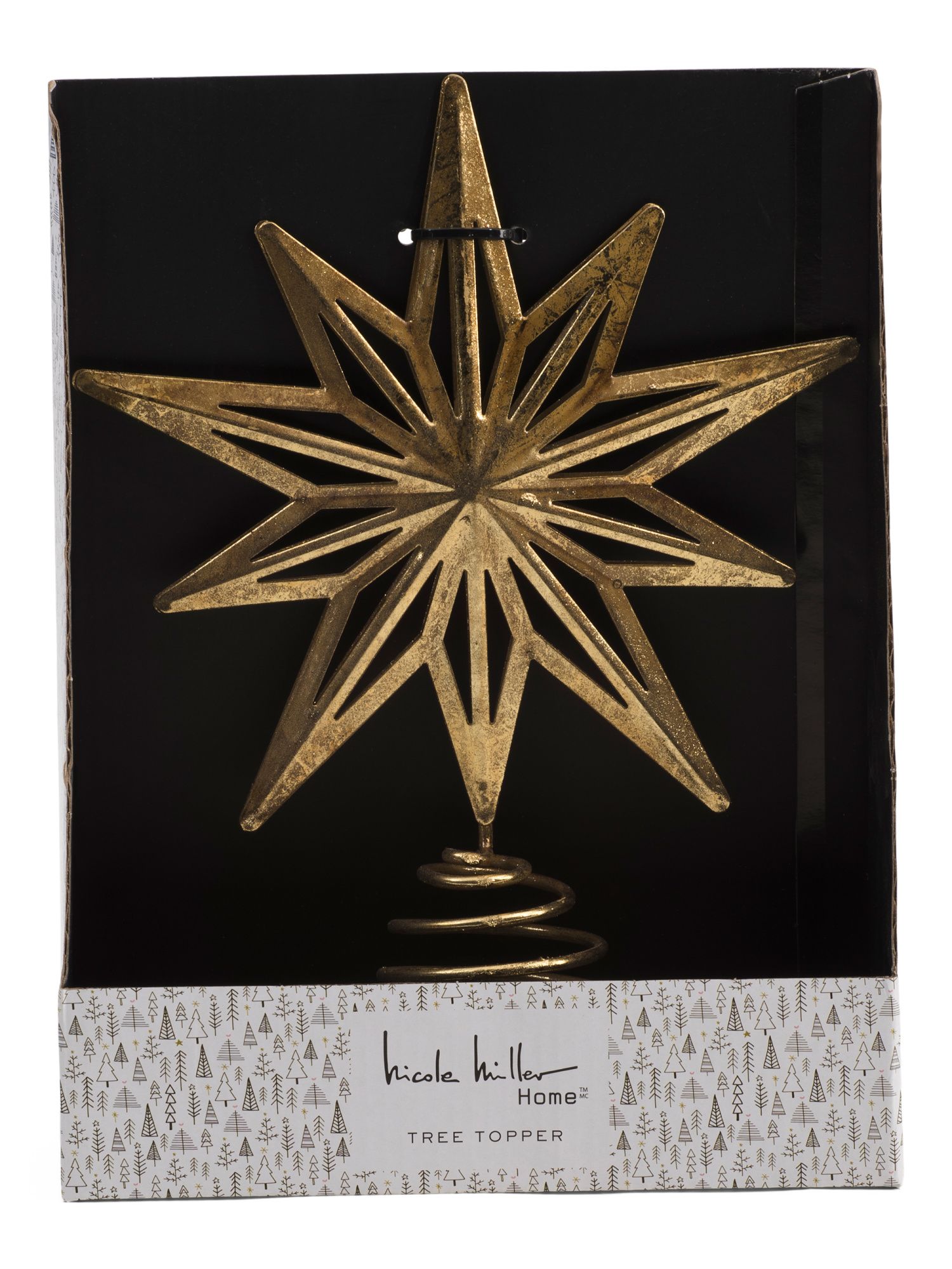 NICOLE MILLER HOME
							
							10.5in Metal Star Tree Topper
						
						
							

	
		
					... | Marshalls