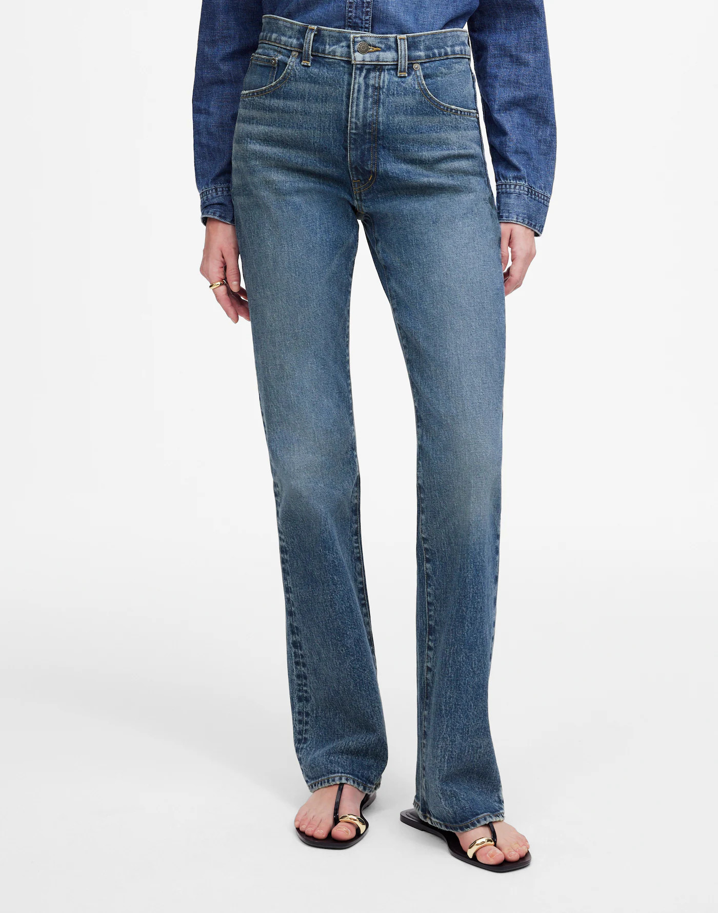 Relaxed Bootcut Jeans in Concho Wash | Madewell