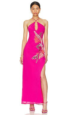 Tularosa Camilla Maxi Dress in Pink Yarrow from Revolve.com | Revolve Clothing (Global)