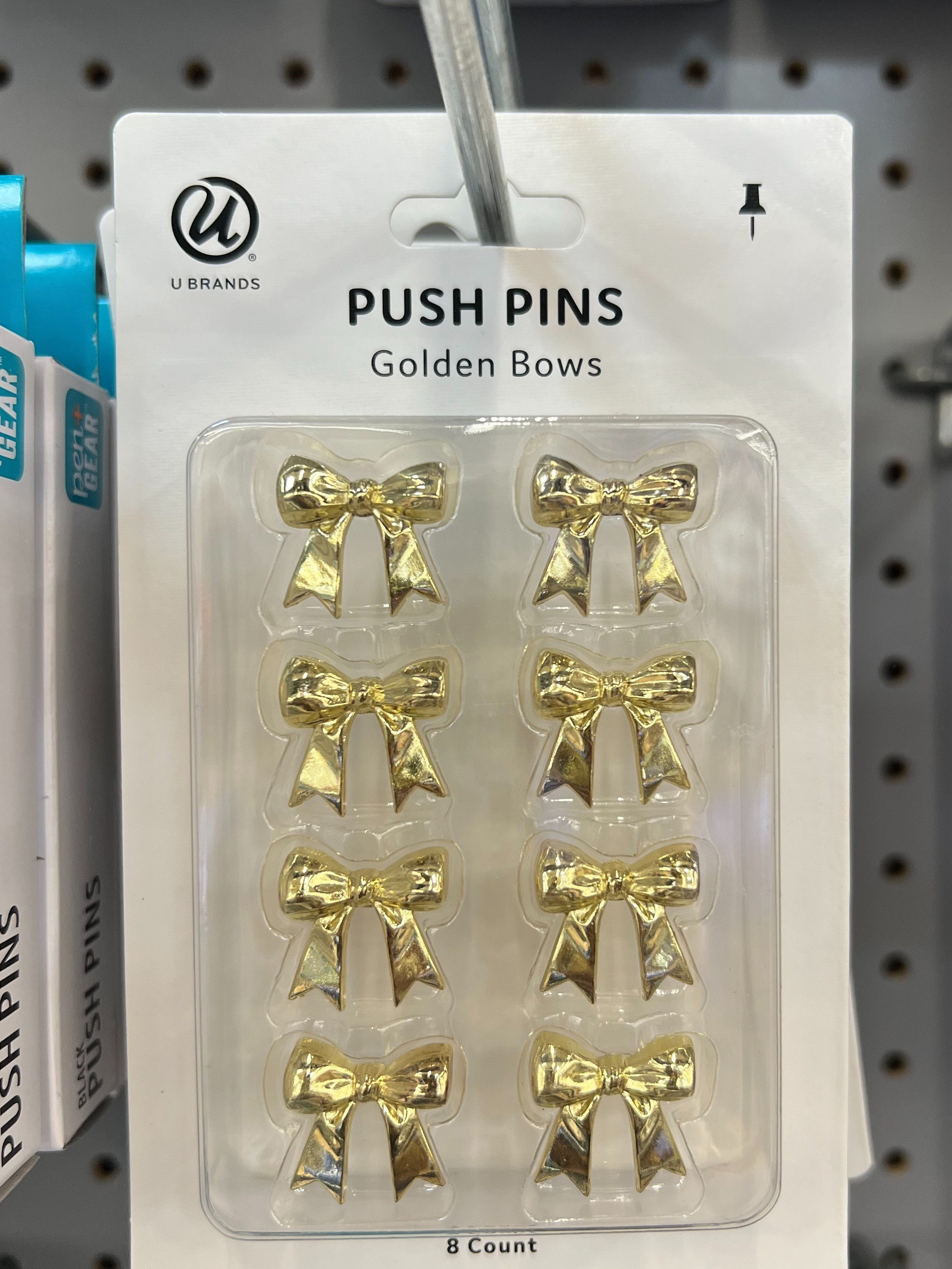 cutest push pins

golden bows | home office  

 #LTKdayinmylife #LTKHome