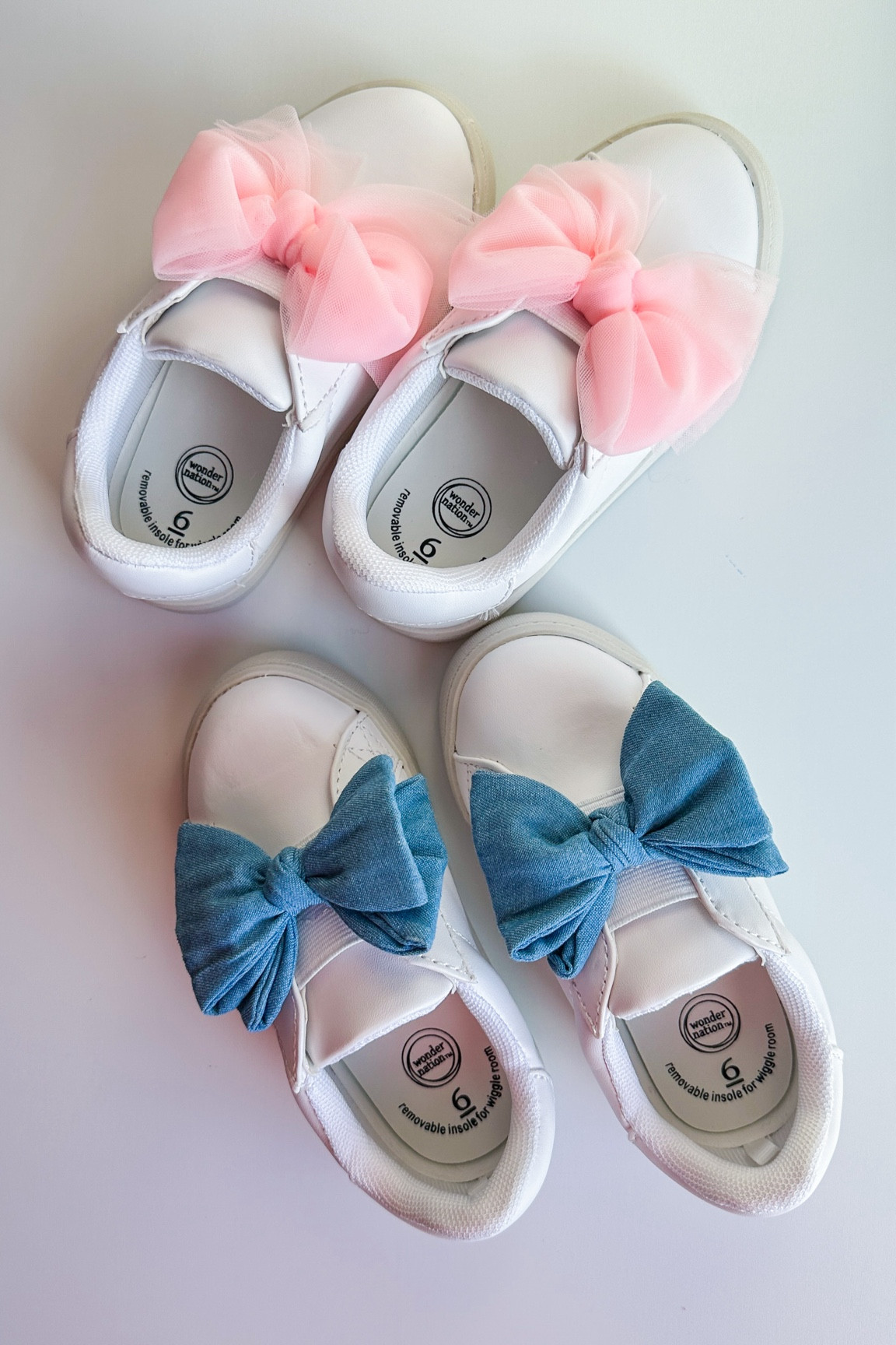 Toddler girl sneakers at Walmart. The bow detail is so cute! Less than $13!

#LTKkids #LTKSeasonal #LTKshoecrush