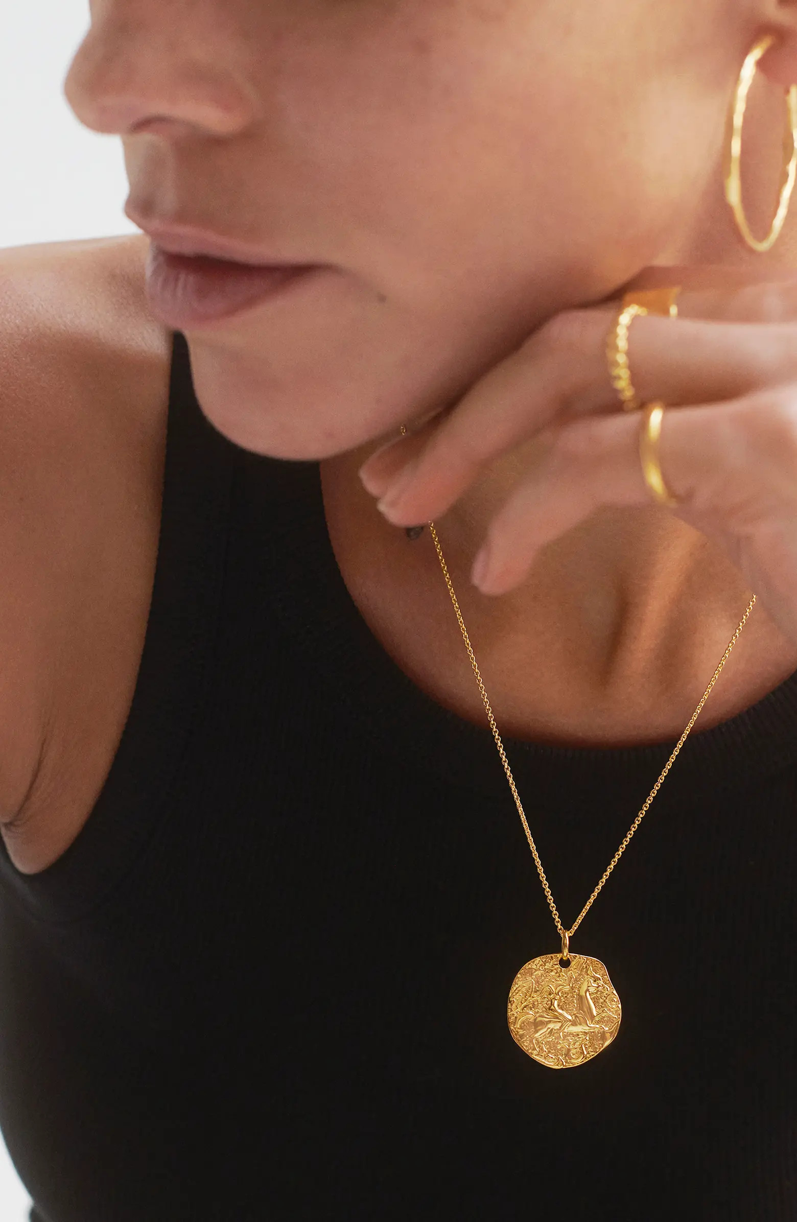 Goddess Coin Pendant Charm | Nordstrom