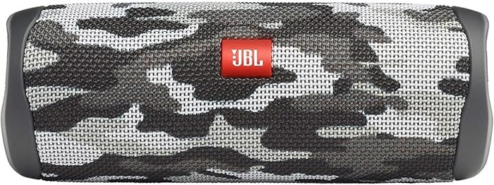 JBL Flip 5 Portable Waterproof Wireless Bluetooth Speaker - Black Camo | Amazon (US)