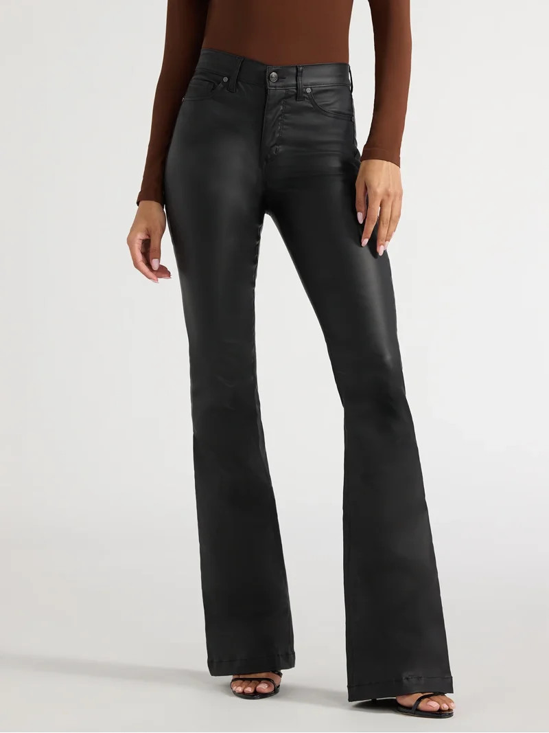 Sofia by Sofia Vergara Women's and Women's Plus Melisa Flare High Rise Jeans, 30.5", 32.5" and 34... | Walmart (US)