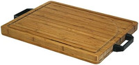 Click for more info about Simply Bamboo X-Large Wood Cutting Board | Carving, Chopping and Serving Board with Artisan-Craft...