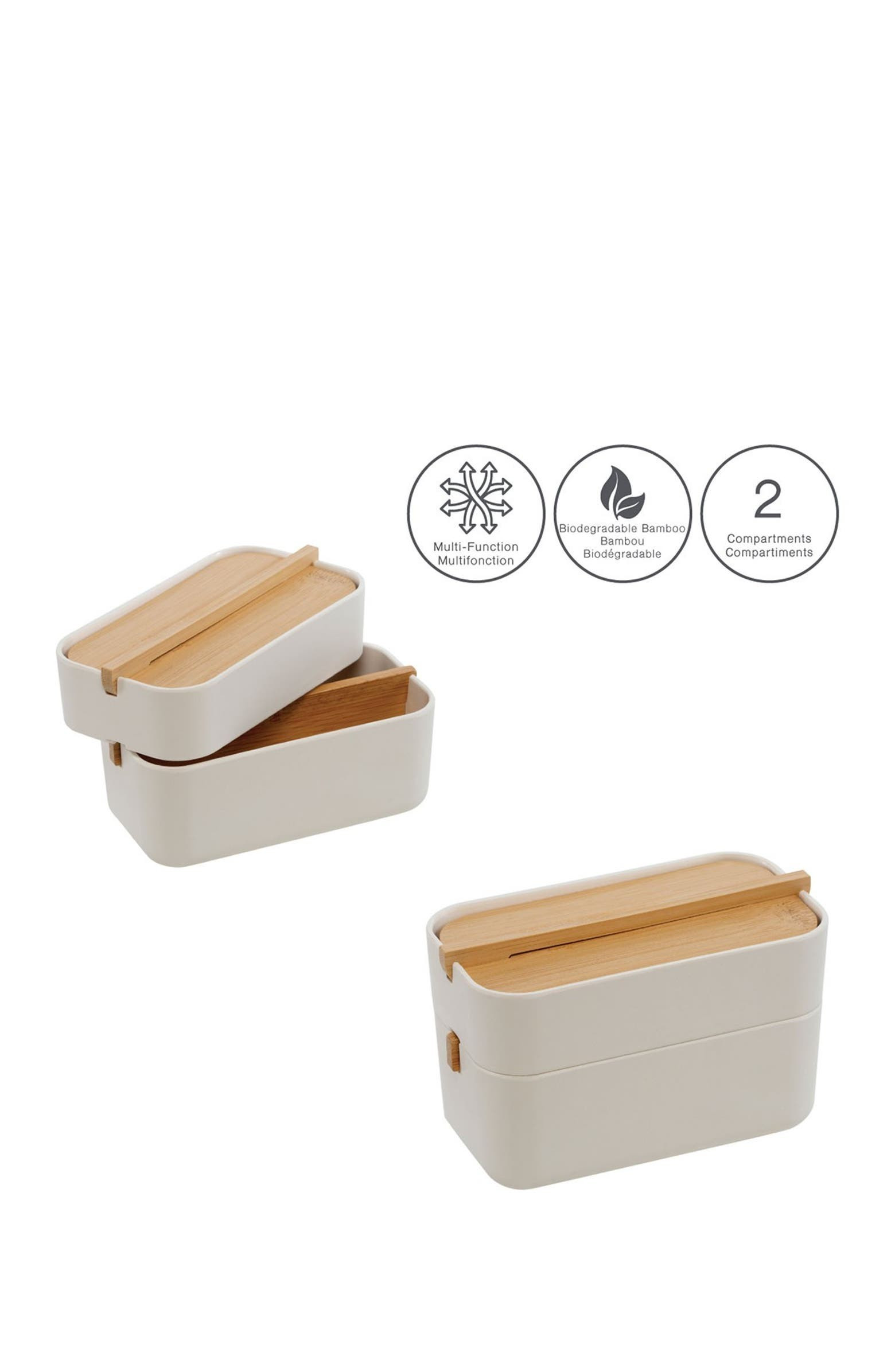 Multifunctional Bamboo Storage Container | Nordstrom Rack