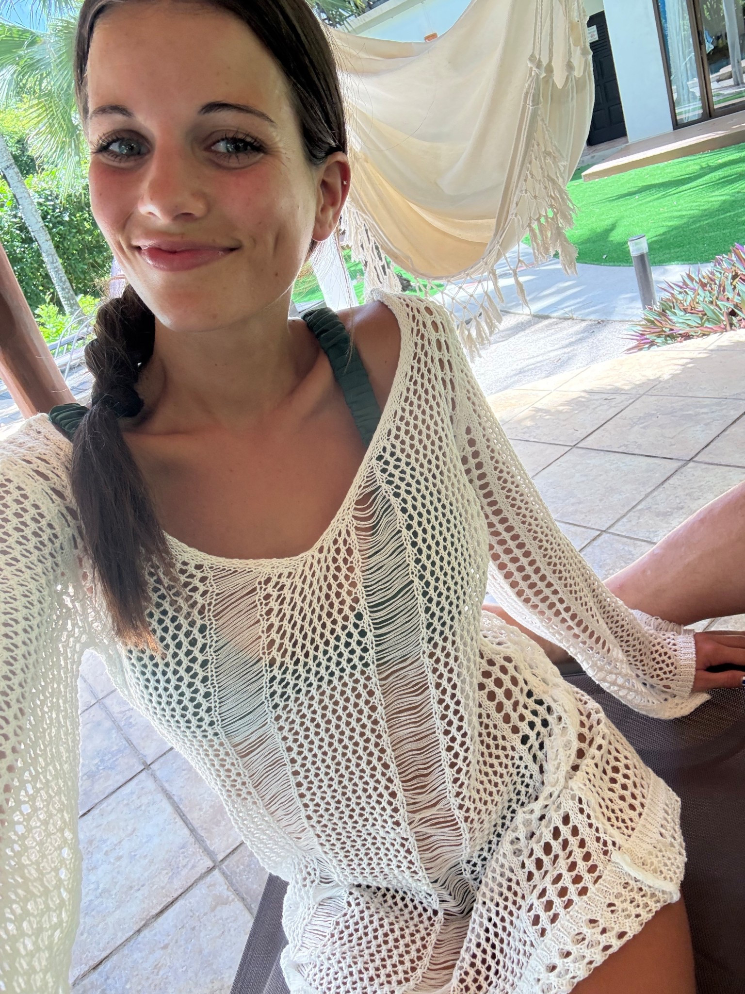 Swim cover up🤍

#LTKSwim #LTKSeasonal #LTKFindsUnder50