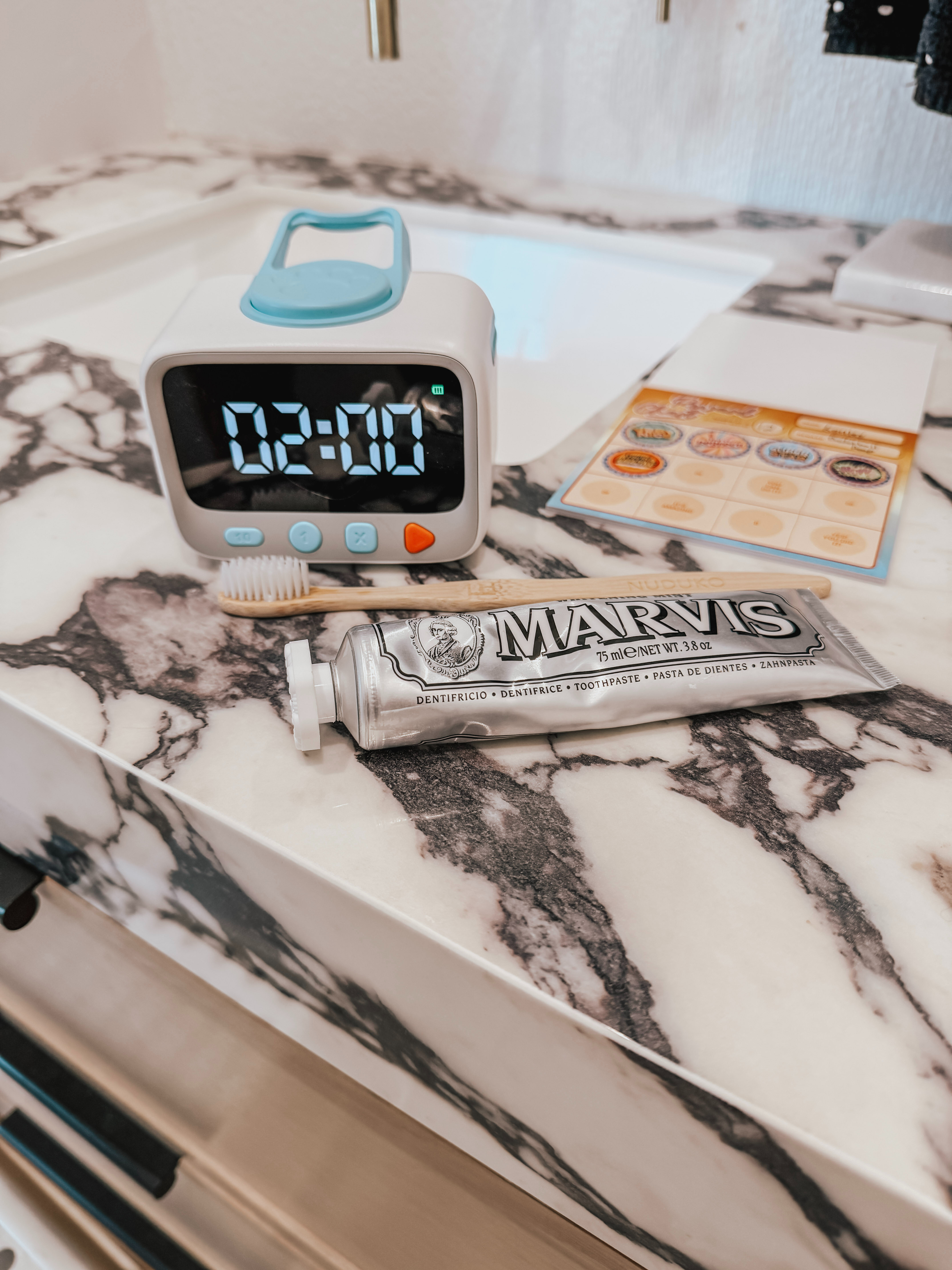 Creating better routines just got way easier! Whether it’s reading time, brushing teeth, or daily chores, this little reward timer helps make it feel fun instead of a battle. Set the timer, earn stickers, and work toward a reward… such a cute way to build better habits without constant reminders  

 #LTKdayinmylife #LTKmomlife #LTKKids