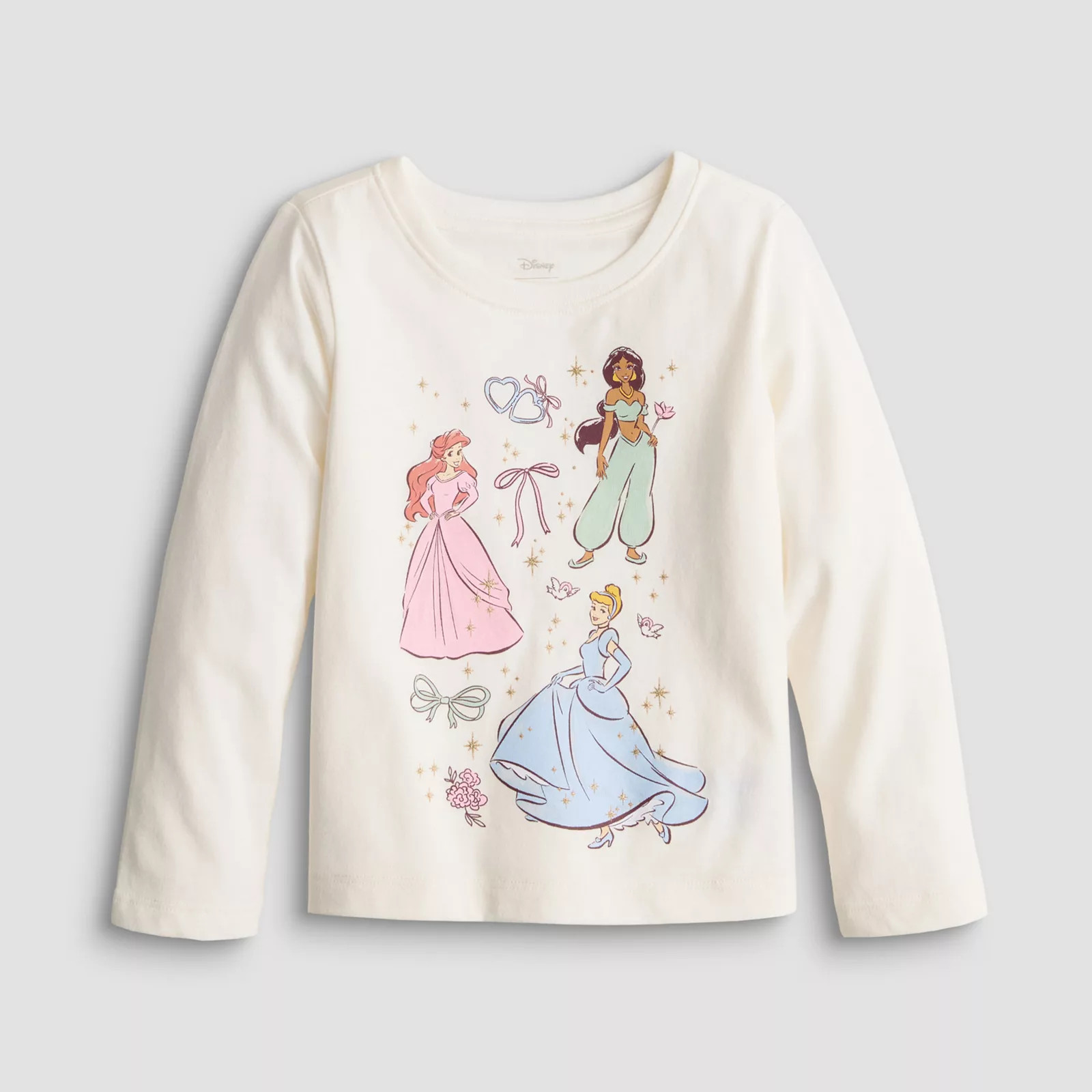 Girls 4-12 Jumping Beans\u00ae Disney Princesses Graphic Long Sleeve Tee | Kohl's