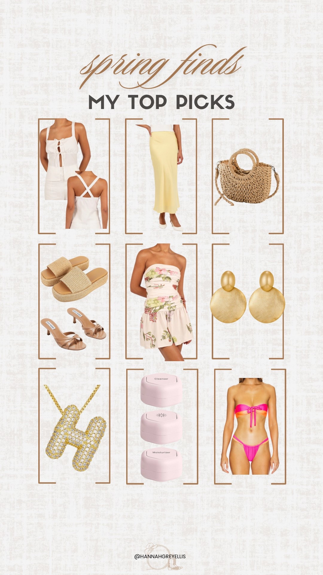 My top spring picks for this season!!