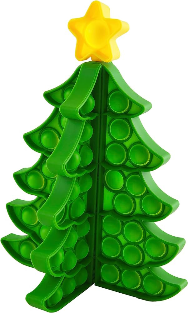 Mud Pie Kids Christmas Tree Popper, Green, 8 1/4" x 6 1/2" | Amazon (US)