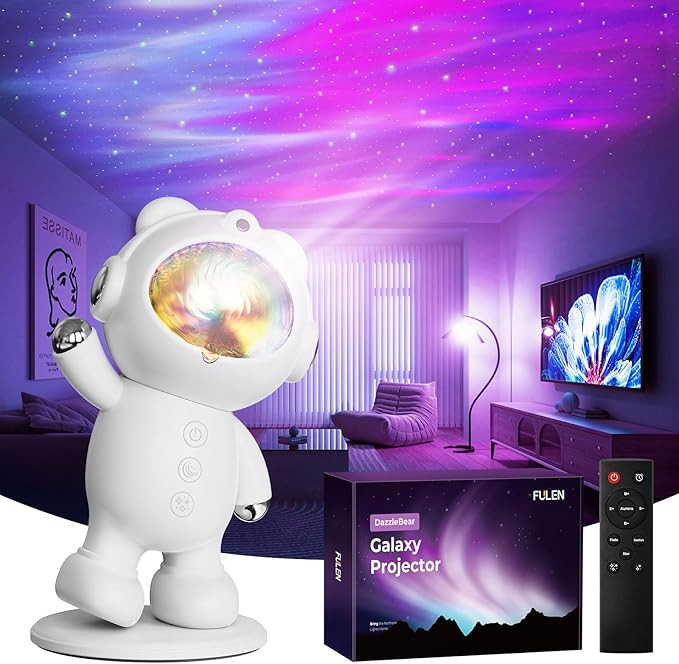 FULEN Star Projector for Bedroom Decor, Galaxy Projector for Kids, Aurora Light Projection, Cute ... | Amazon (CA)