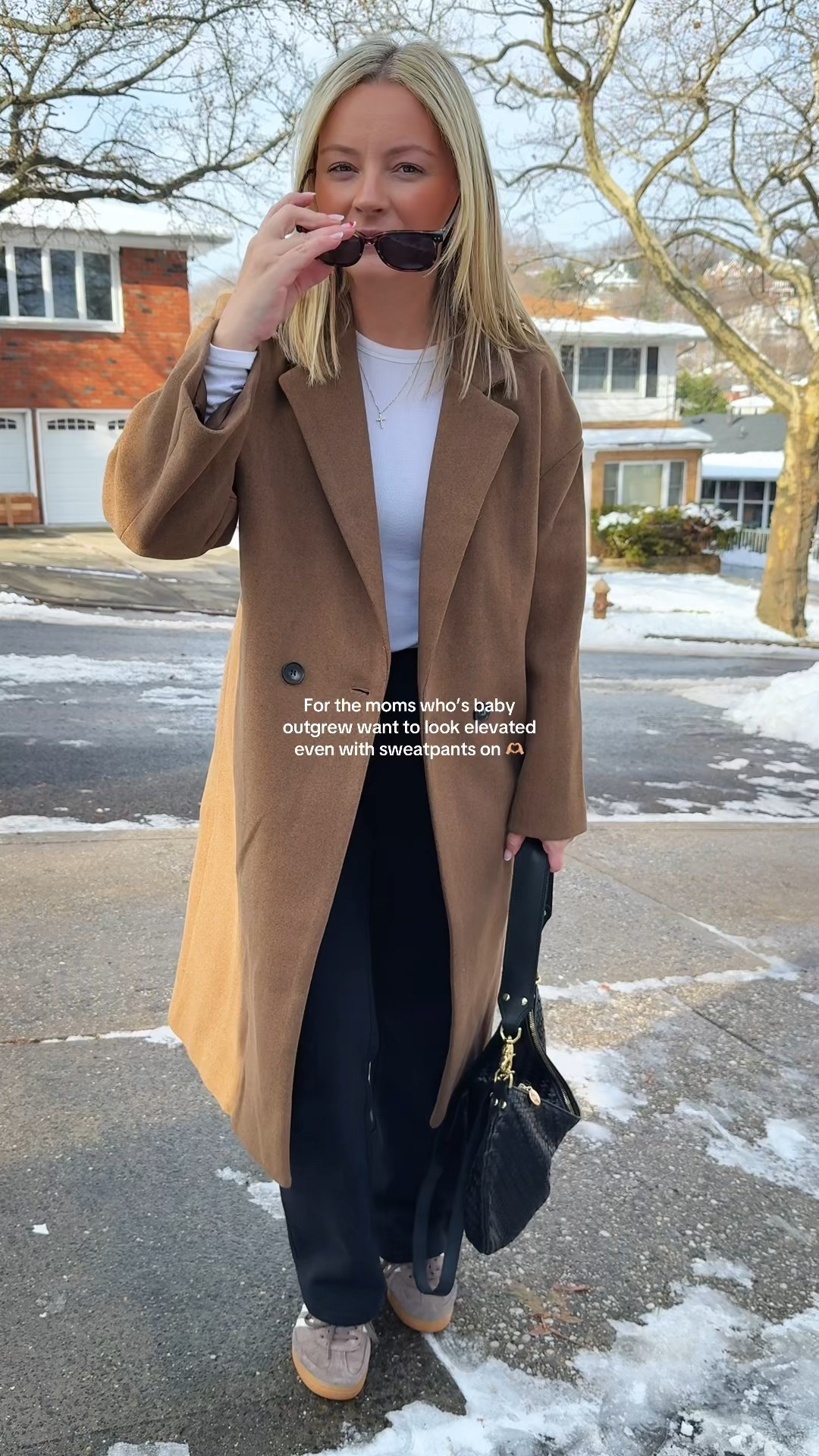 Dress it up or dress it down, it’s perfect 🫶🏼

camel wool coat, long wool coat women, oversized wool coat, neutral winter coat, elevated mom outfit, chic mom style, casual winter outfit for moms, sweatpants outfit elevated, everyday mom outfit, minimalist winter outfit, neutral outfit ideas, capsule wardrobe winter, polished casual outfit, school drop off outfit, running errands outfit, affordable wool coat, winter layering outfit, tan coat outfit, clean girl winter outfit, mom uniform winter, comfortable but chic outfit, sunglasses outfit winter, crossbody bag outfit, neutral sneakers outfit

#LTKmomlife #LTKGiftGuide #LTKootd