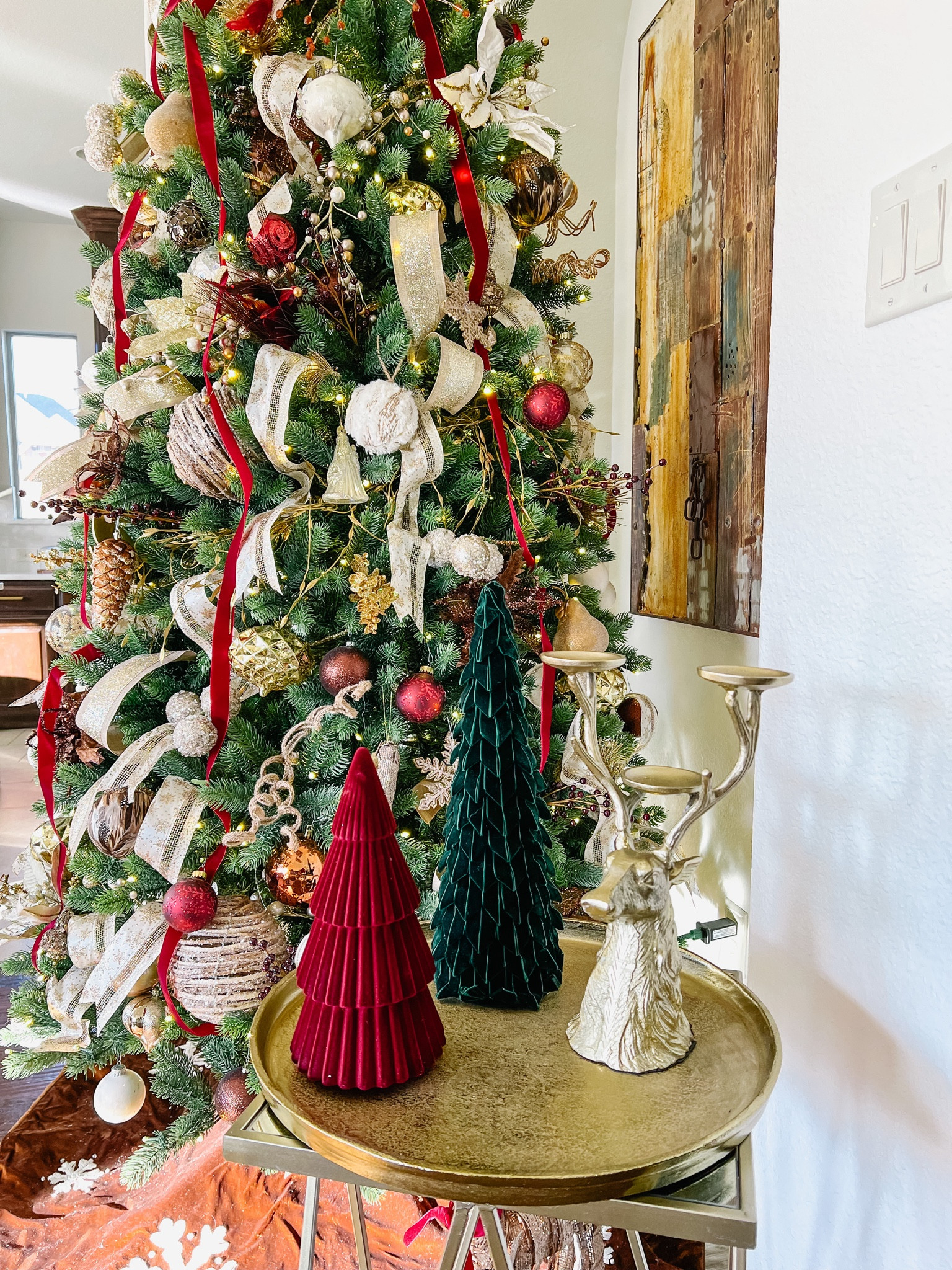 Coffee table accents to match my decorations on my new tree! 

#LTKSeasonal #LTKHoliday