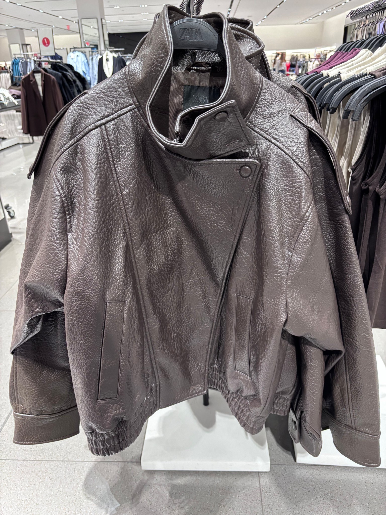 My favorite jacket!!! I have the Amazon version and it’s just as great!! 

Amazon, leather jacket, spring, spring style, Zara 

#LTKTravel #LTKWorkwear #LTKSaleAlert