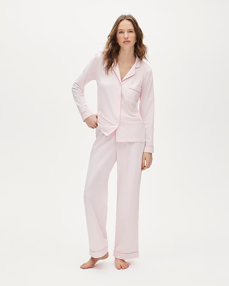 Dreamy cotton-blend pajama pant set | J. Crew US