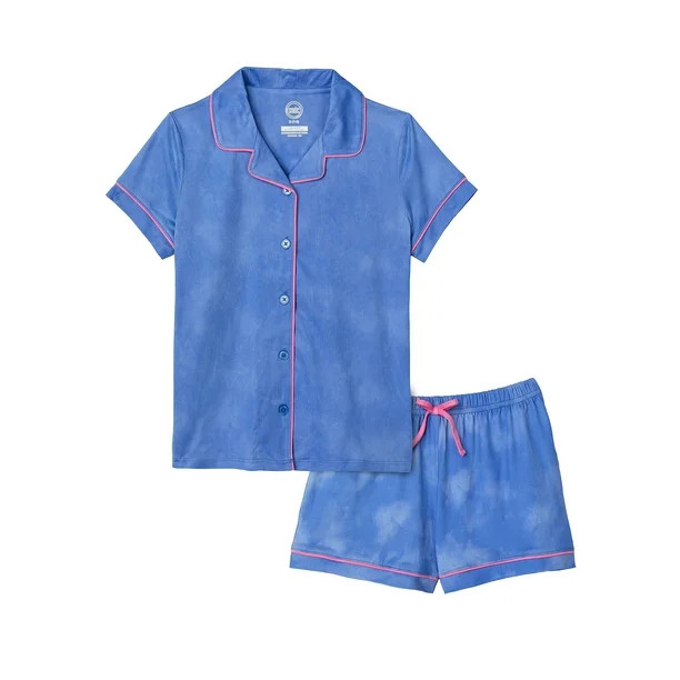 Wonder Nation Toddler Girl Pajama Set, 2-Piece, Sizes 2T-5T | Walmart (US)