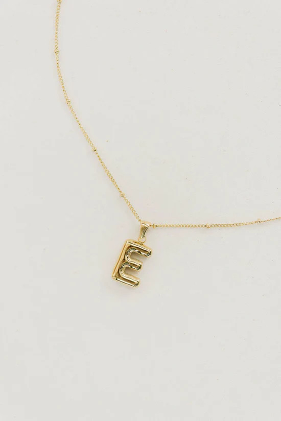 Bubble Letter Necklace | Böhme US