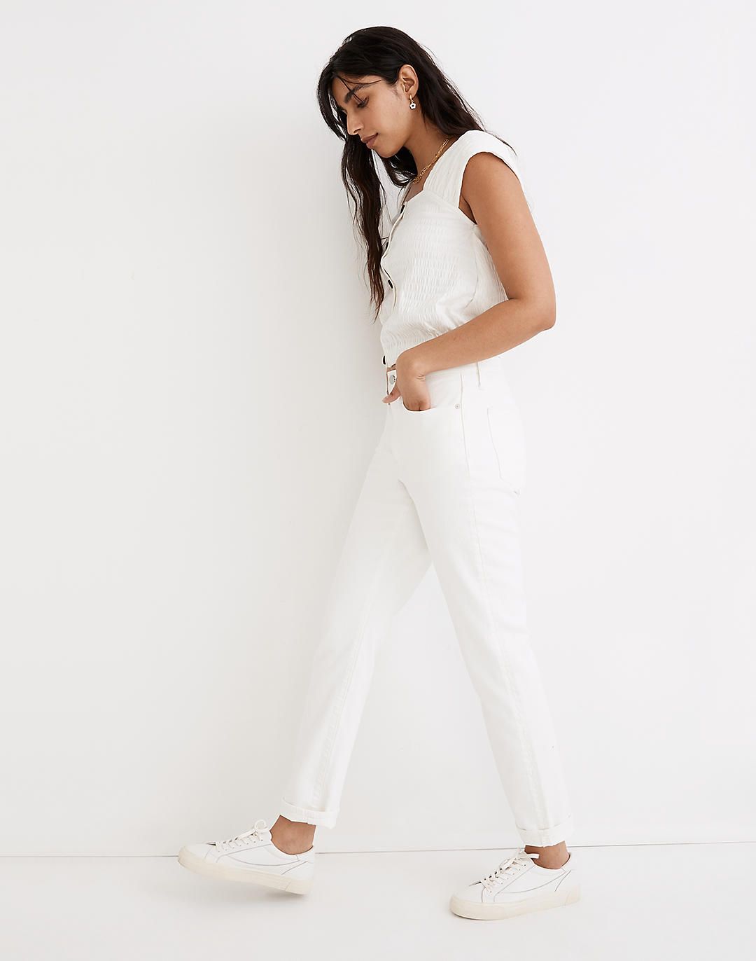 The Girljean in Tile White | Madewell